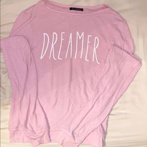 Light Pink Wildfox Dreamer Sweatshirt